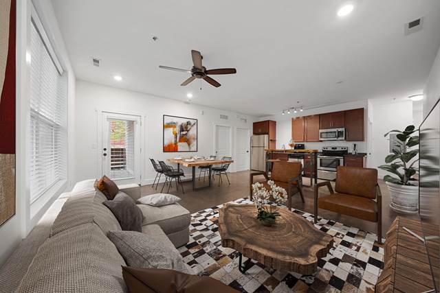 Studio apartment at Skyloft Apartments in Asheville, NC